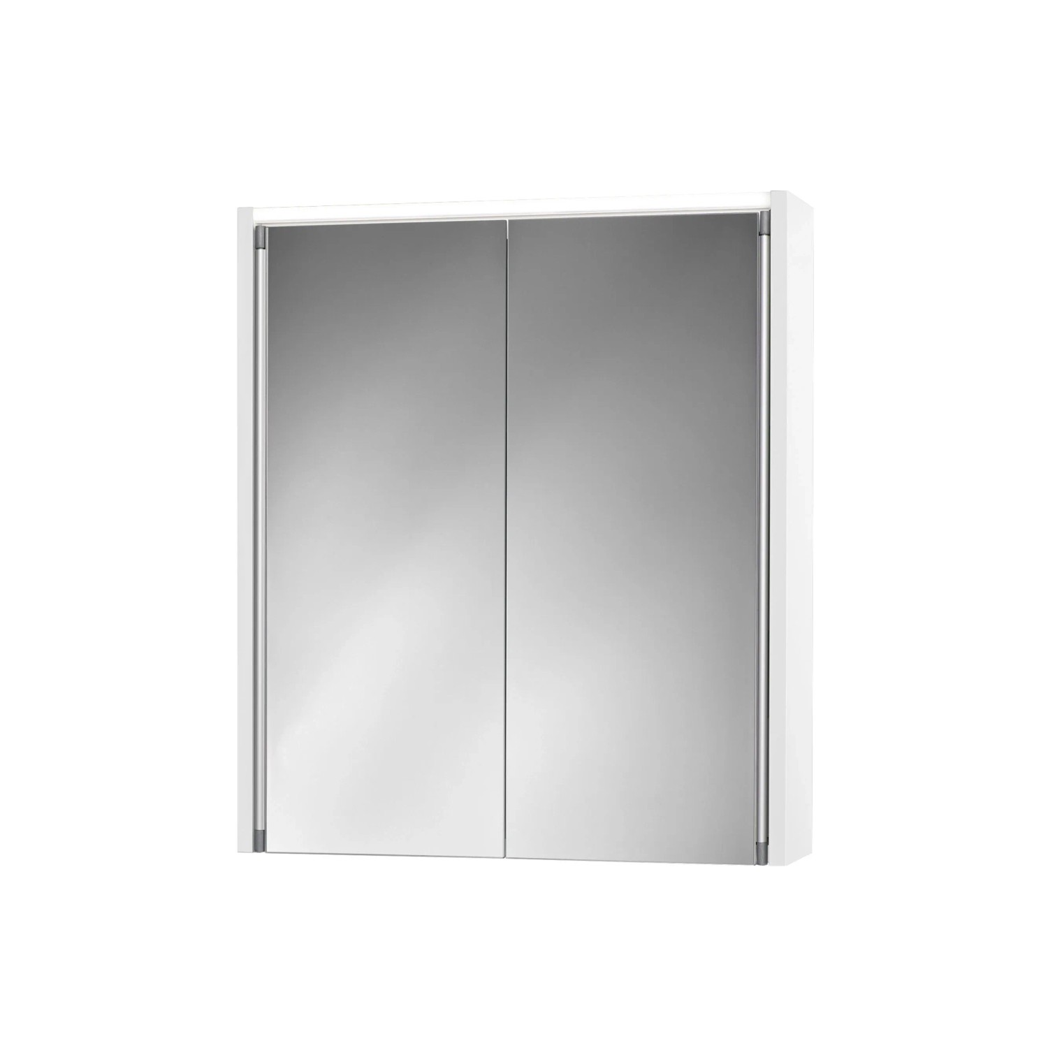 Sieper Spiegelschrank Nelma 54 cm x 63 cm Weiß Hochglanz
