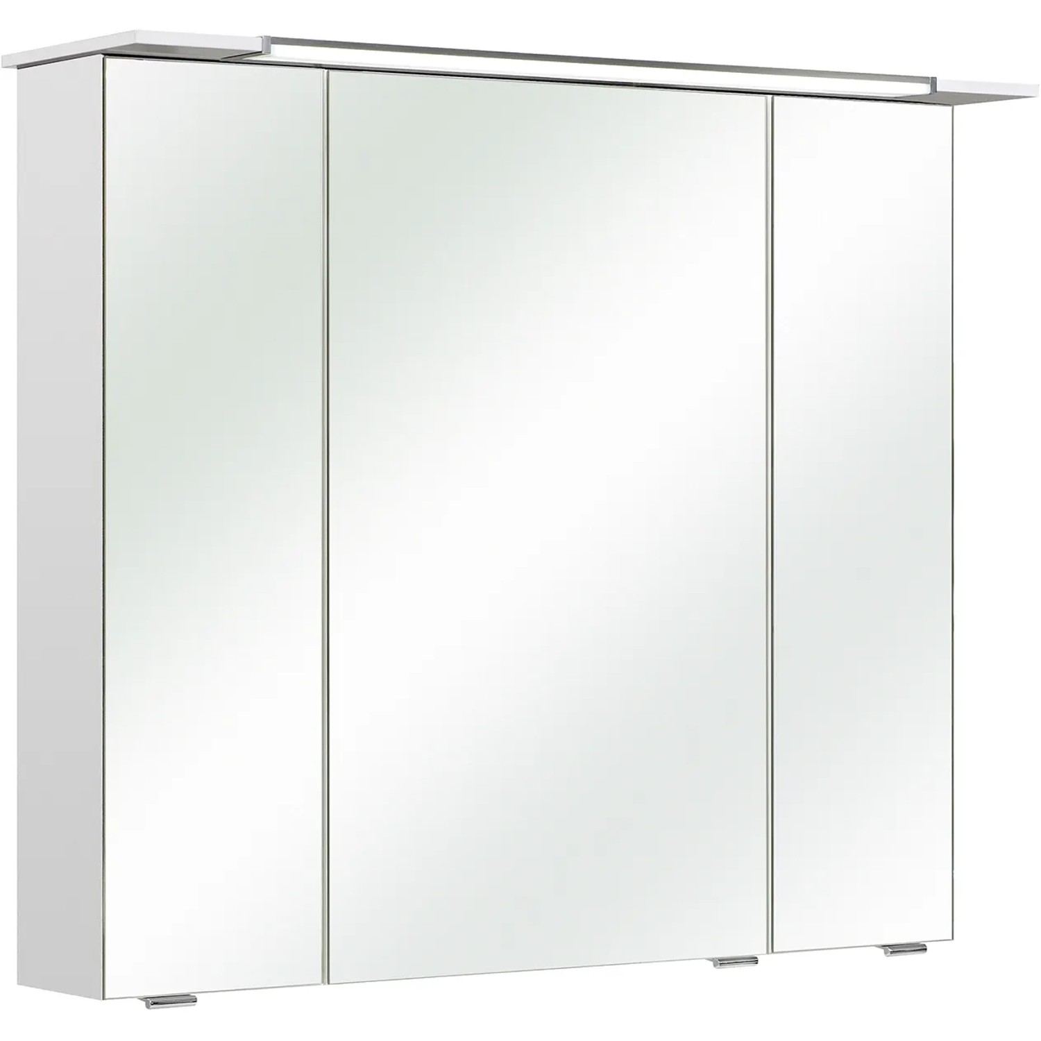 Pelipal Spiegelschrank Weiß Glänzend 82 cm