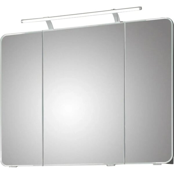 Pelipal Spiegelschrank Serie 4005 Quarzgrau Hochglanz 90 cm