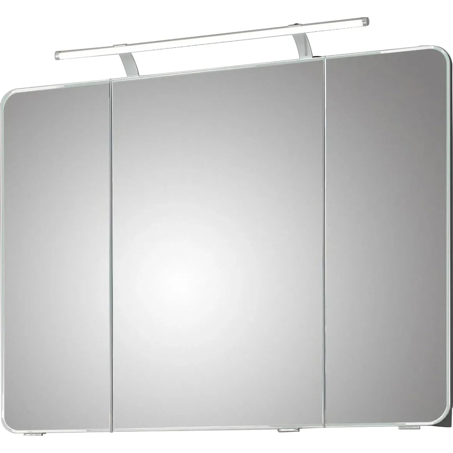 Pelipal Spiegelschrank Serie 4005 Quarzgrau Hochglanz 90 cm