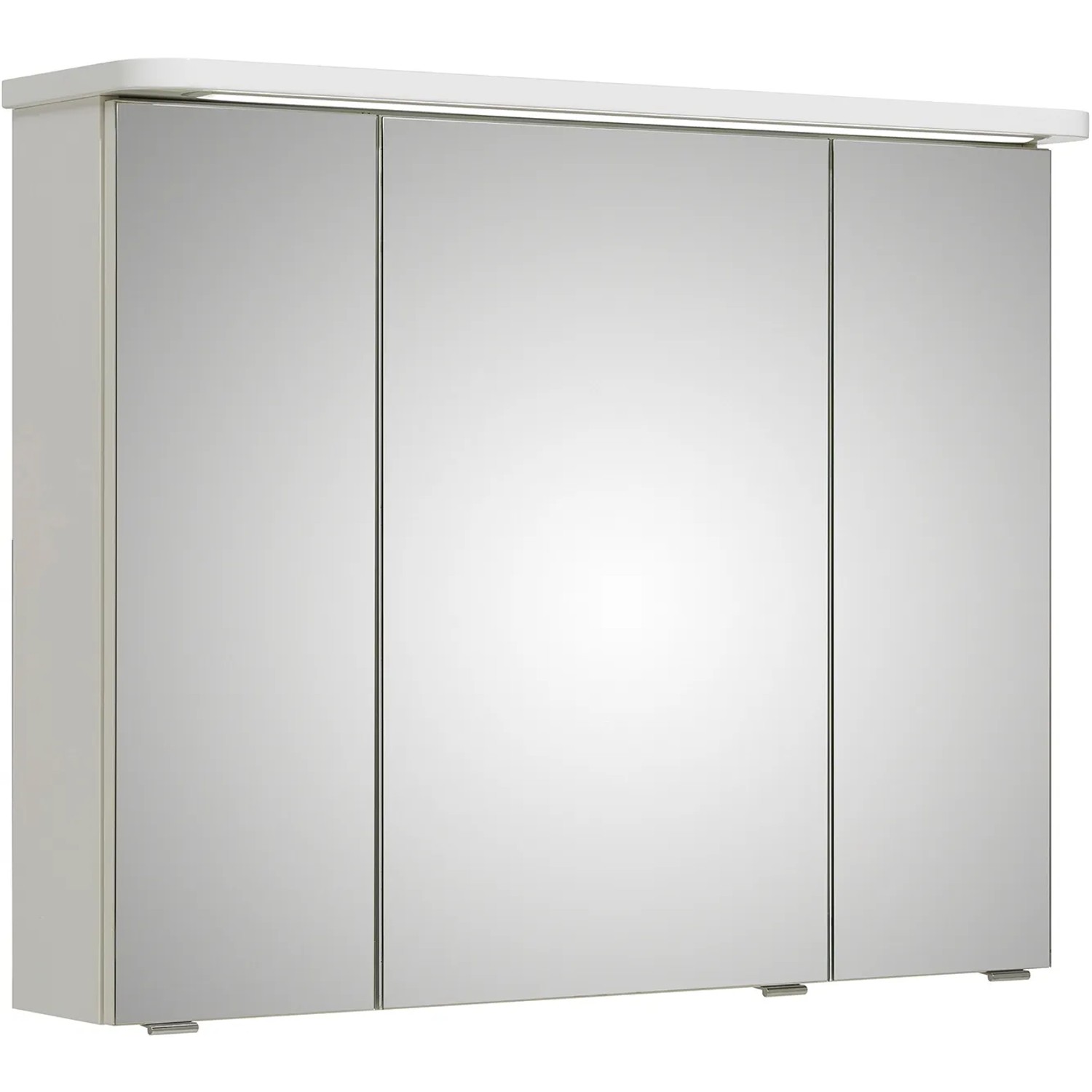 Pelipal Spiegelschrank Serie 4005 Weiß Hochglanz 90 cm