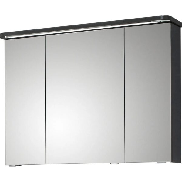 Pelipal Spiegelschrank Serie 4005 Quarzgrau Hochglanz 90 cm Pelipal Spiegelschrank Serie 4005 Quarzgrau Hochglanz 90 cm