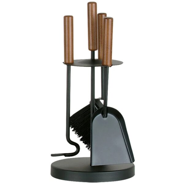 Firefix Kaminbesteck Stahl Klein 4-teilig Ø 18,5 cm x 42 cm Firefix Kaminbesteck Stahl Klein 4-teilig Ø 18,5 cm x 42 cm