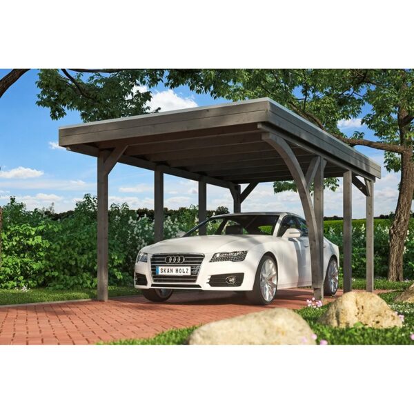 Friesland Carport Set 5 Schiefergrau 314 x 555 cm Friesland Carport Set 5 Schiefergrau 314 x 555 cm