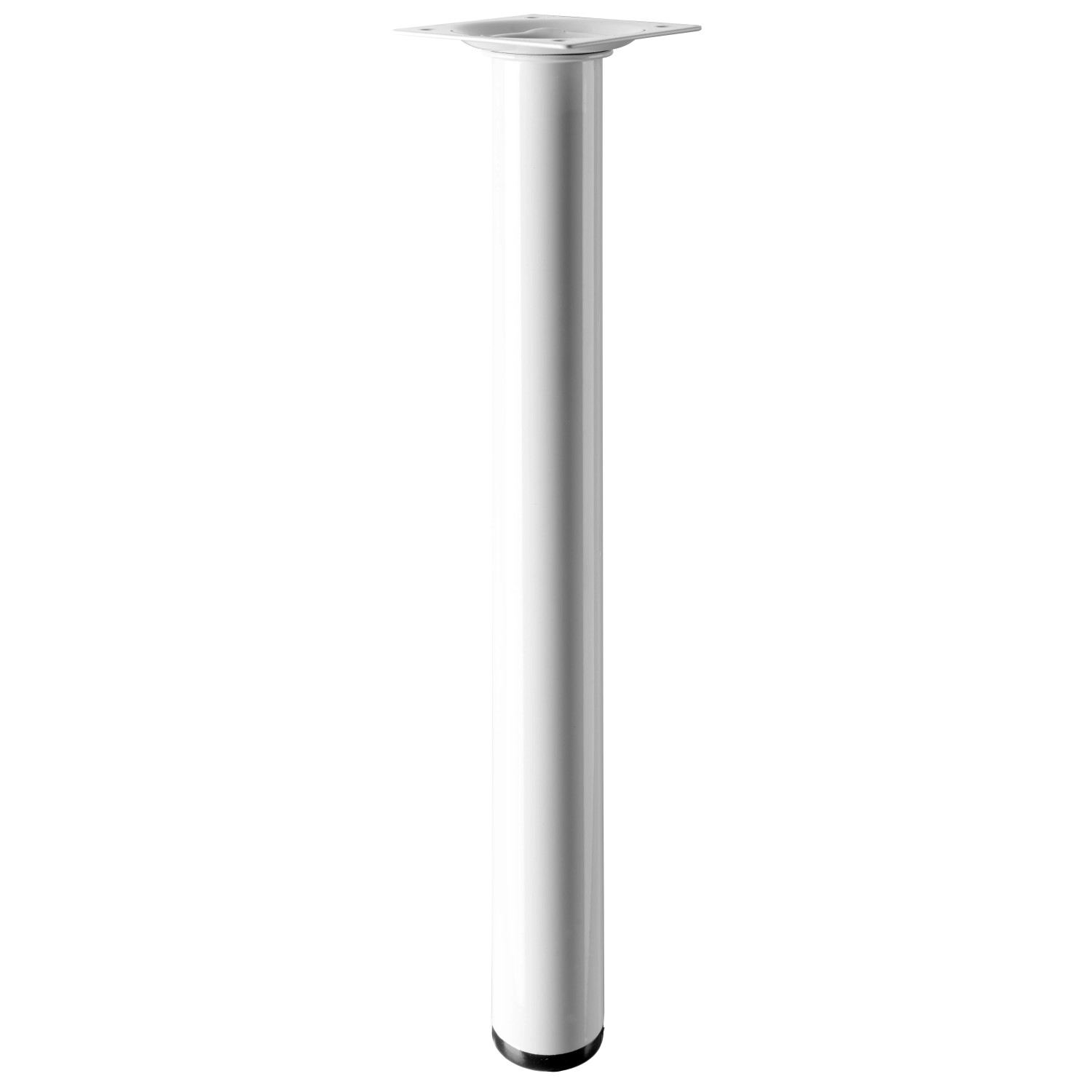 Hettich Tischbein Ø 30 mm x 300 mm Weiß