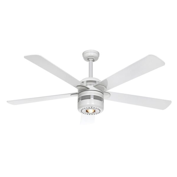 CASAFAN Deckenventilator mit Beleuchtung und Zugketten ALU Weiß