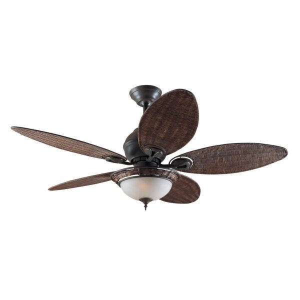 HUNTER FANS Deckenventilator Hunter Caribbean Breeze 137 cm mit Beleuchtung und Zugketten