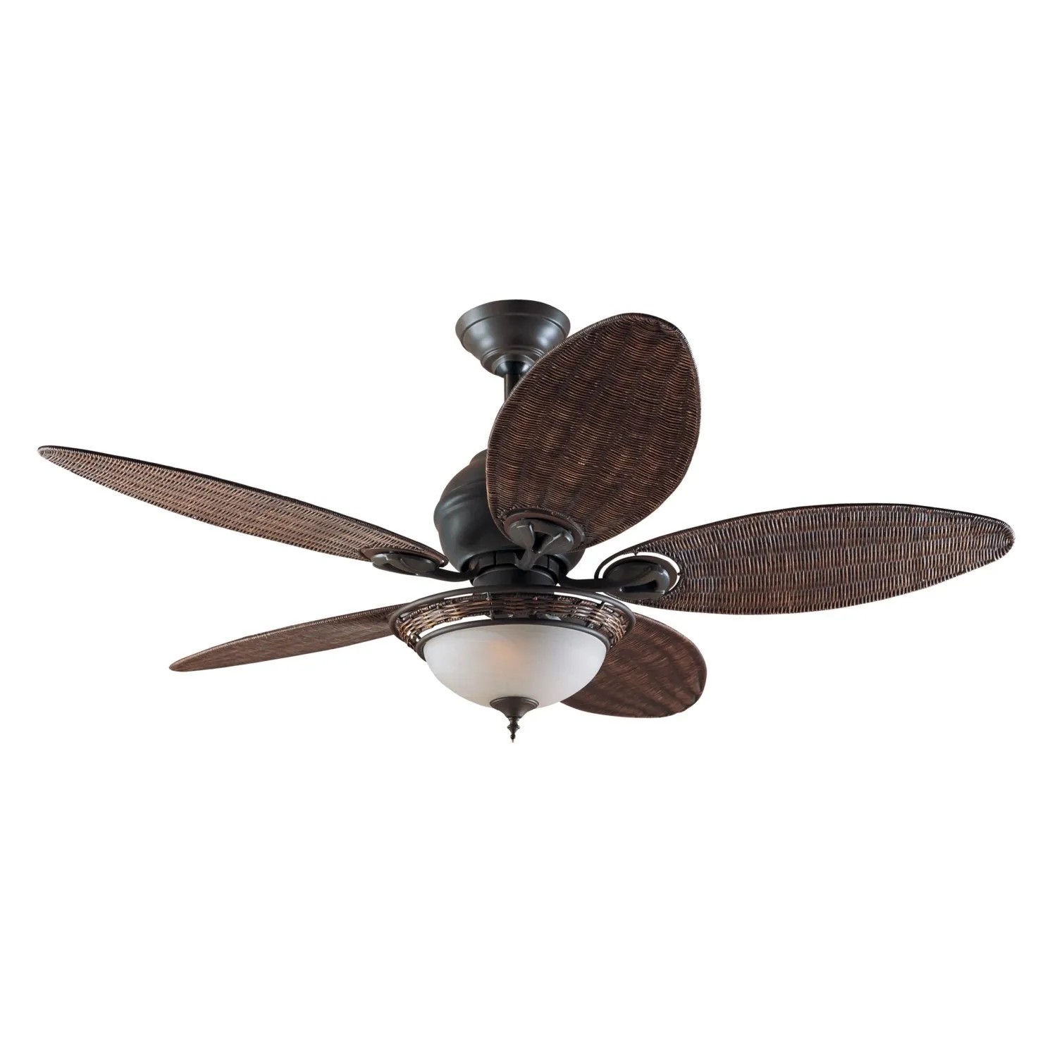 HUNTER FANS Deckenventilator Hunter Caribbean Breeze 137 cm mit Beleuchtung und Zugketten