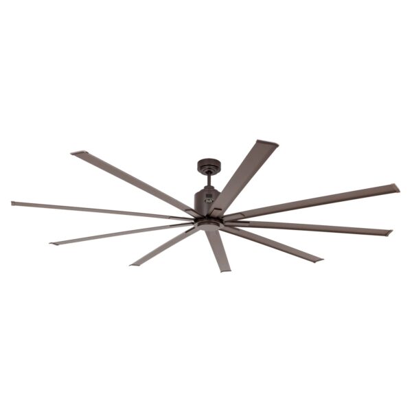 CASAFAN Energiespar Deckenventilator mit Fernbedienung Big Smooth Eco Bronze 224 cm