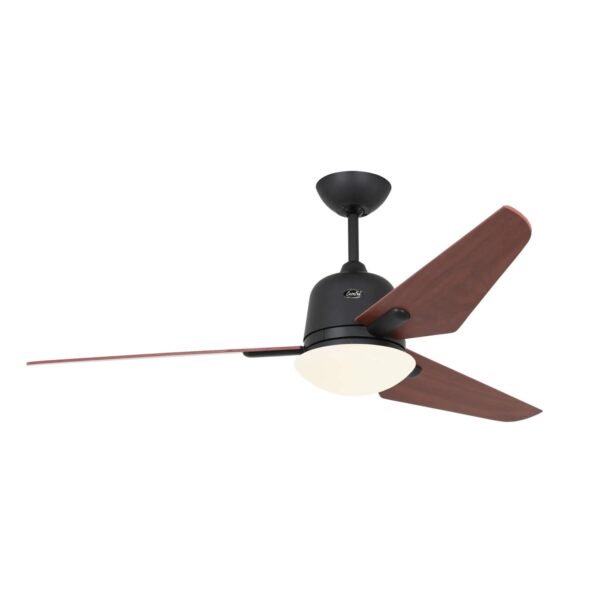 CASAFAN Energiespar Deckenventilator mit Beleuchtung und Fernbedienung Eco Aviatos 132 cm Basaltgrau