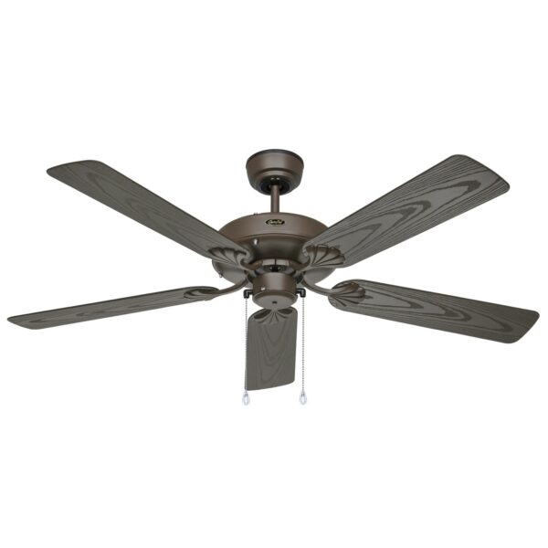 CASAFAN Outdoor Deckenventilator mit Zugketten Classic Outdoor Bronze