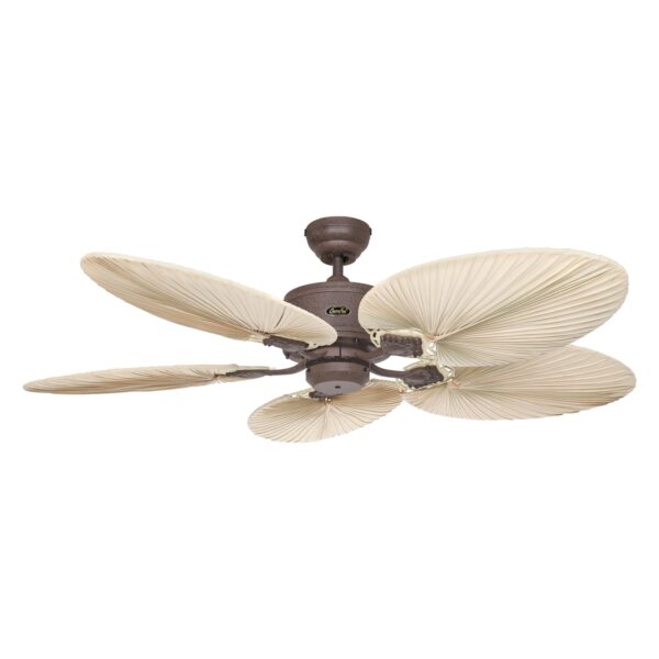 CASAFAN Energiespar Deckenventilator mit Fernbedienung Caribbean Dream Eco II Braun - Palme CASAFAN Energiespar Deckenventilator mit Fernbedienung Caribbean Dream Eco II Braun - Palme
