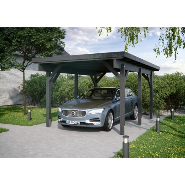 Kiehn-Holz Einzelcarport KH 301 BxT: 344 cm x 504 cm