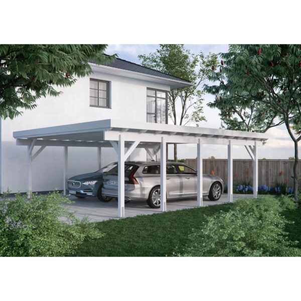 Kiehn-Holz Doppelcarport KH 330 BxT: 634 cm x 754 cm Kiehn-Holz Doppelcarport KH 330 BxT: 634 cm x 754 cm