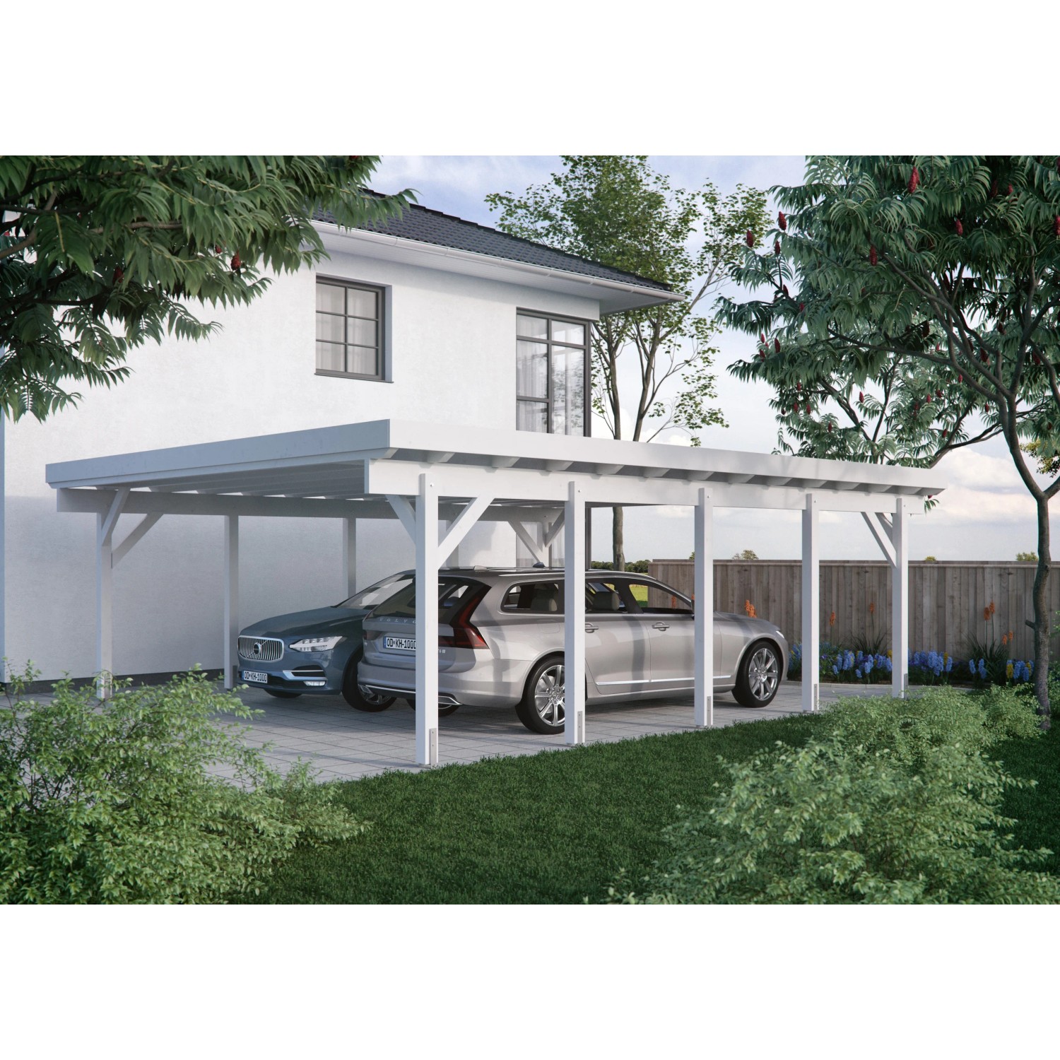 Kiehn-Holz Doppelcarport KH 330 BxT: 634 cm x 754 cm