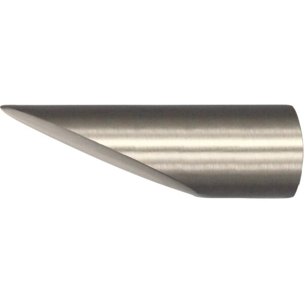 Mydeco Gardinenstange-Endstück Cut Edelstahl-Optik Ø 1,6 cm