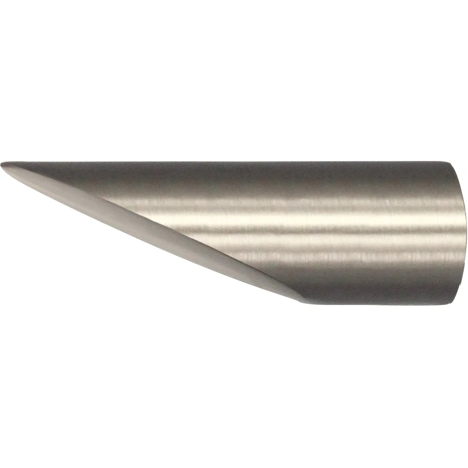 Mydeco Gardinenstange-Endstück Cut Edelstahl-Optik Ø 1,6 cm