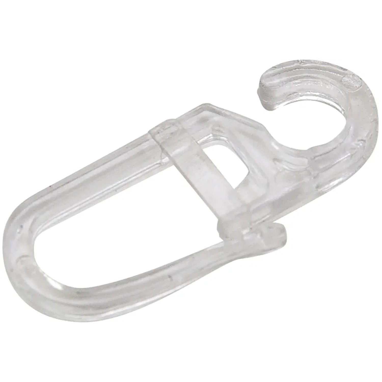 Mydeco Gardinenhaken Glasklar für 1,6 cm Gardinenringe