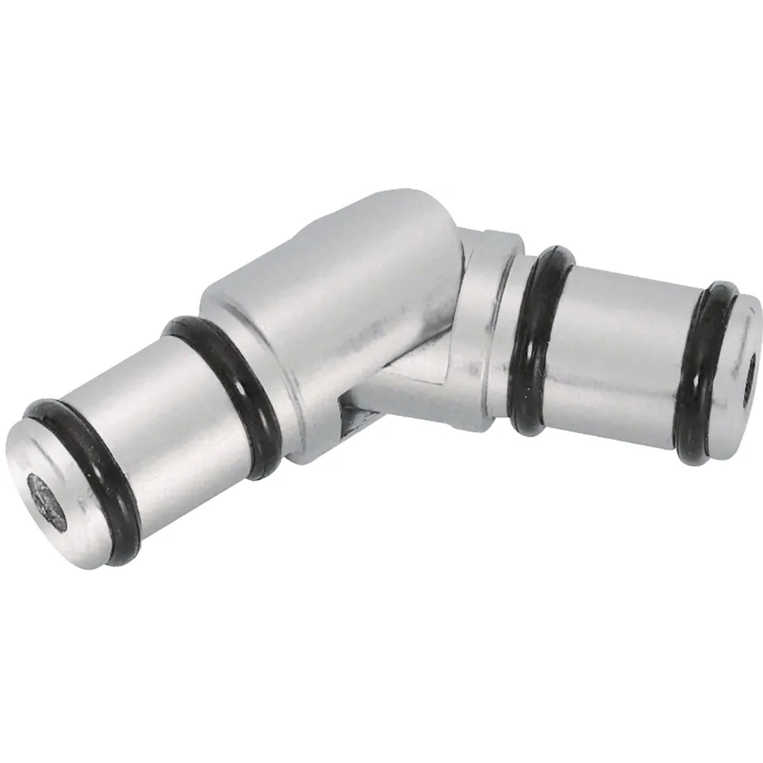Mydeco Gelenkverbinder für Gardinenstangen Edelstahl-Optik Ø 1,6 cm