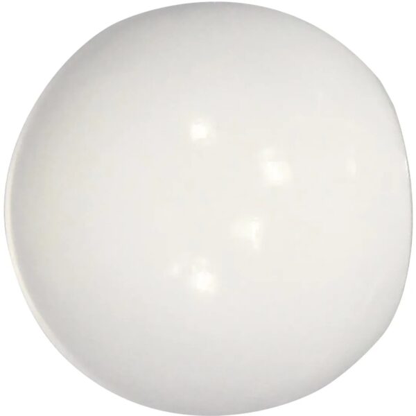 Mydeco Gardinenstange-Endstück Ball Weiß Ø 2 cm