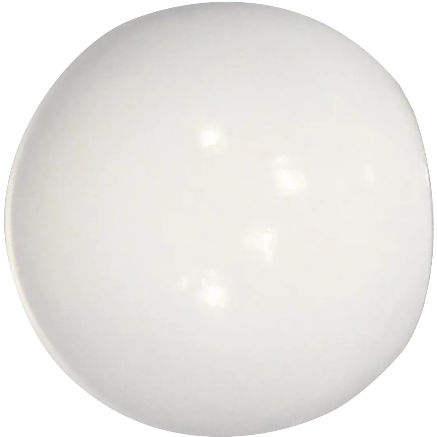 Mydeco Gardinenstange-Endstück Ball Weiß Ø 2 cm