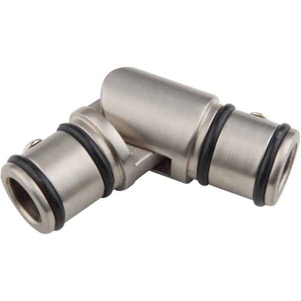 Mydeco Gelenkverbinder für Gardinenstangen Edelstahl-Optik Ø 2 cm Mydeco Gelenkverbinder für Gardinenstangen Edelstahl-Optik Ø 2 cm