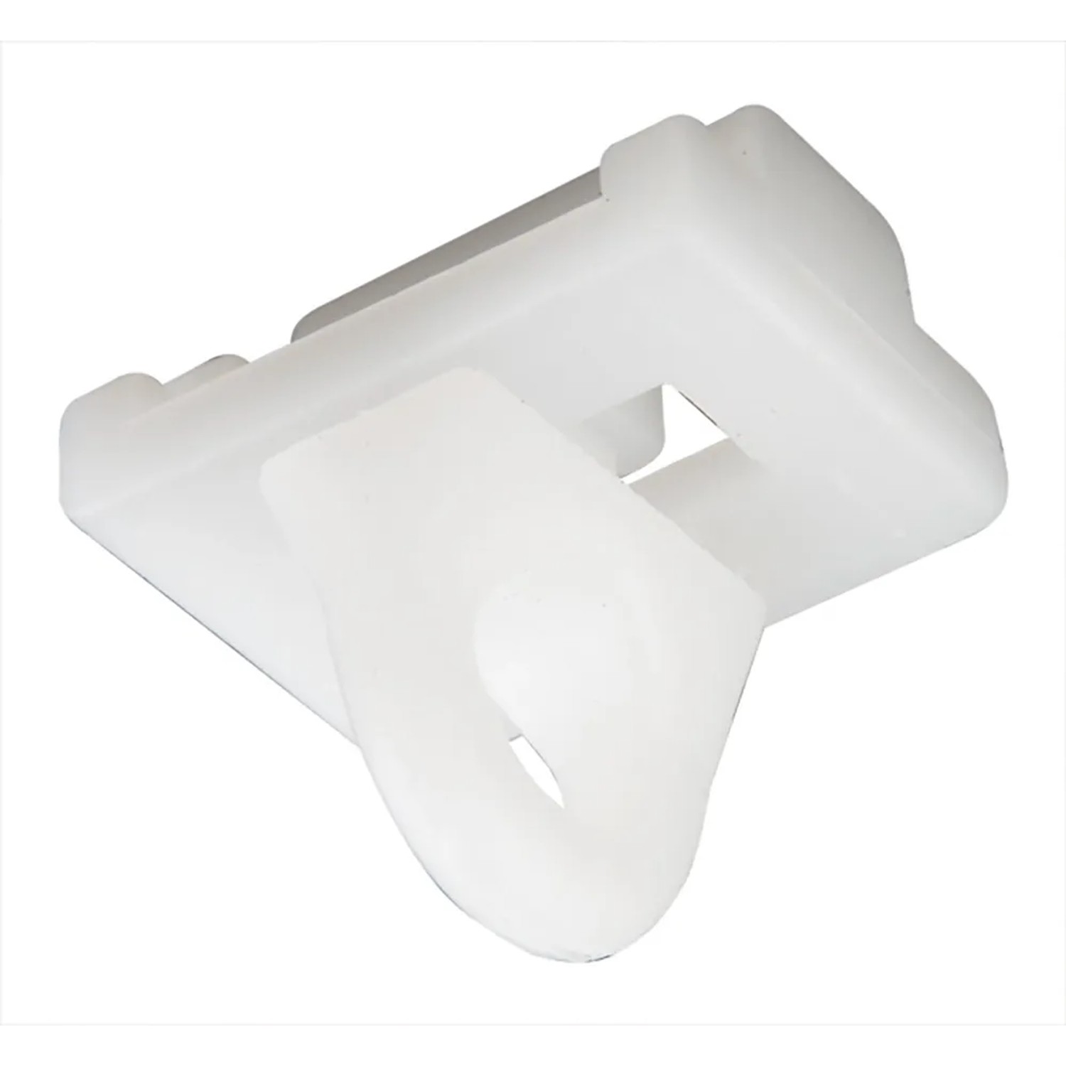 Mydeco Gardinenstopper Weiß Ø 1,6 cm Ø 2 cm Ø 2,5 m und 1,8 cm x 1,8 cm