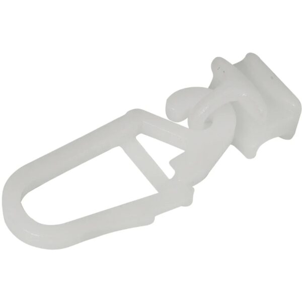 Mydeco Gardinengleiter Weiß Ø 1,6 cm & Ø 2 cm 20 Stück