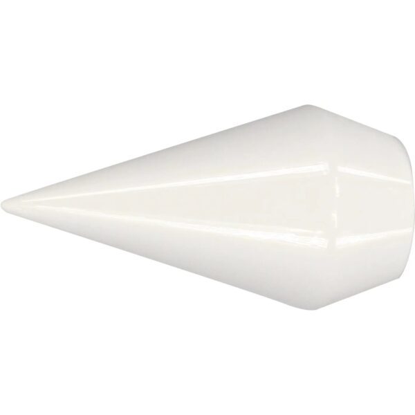 Mydeco Gardinenstange-Endstück Point Weiß Ø 2 cm