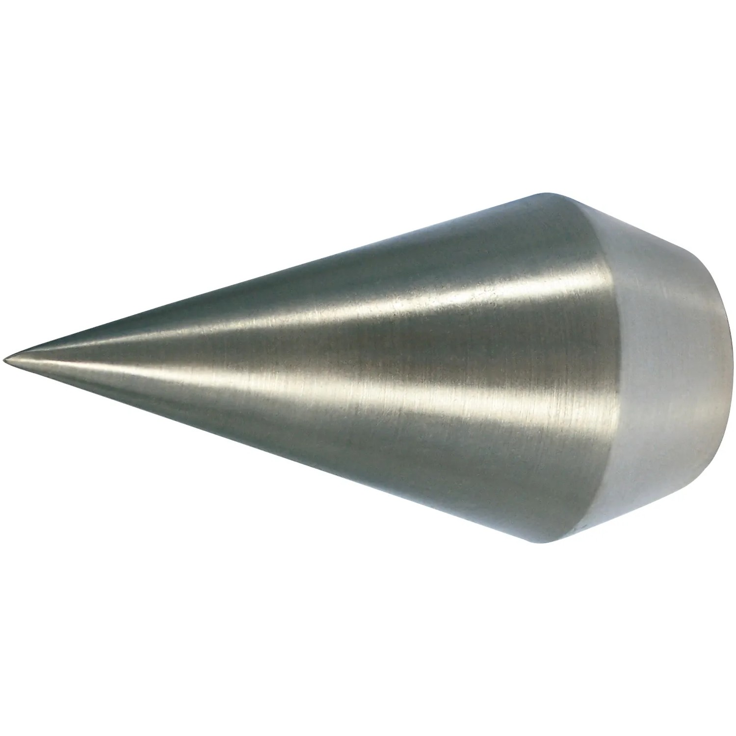 Mydeco Gardinenstange-Endstück Point Edelstahl-Optik Ø 2 cm