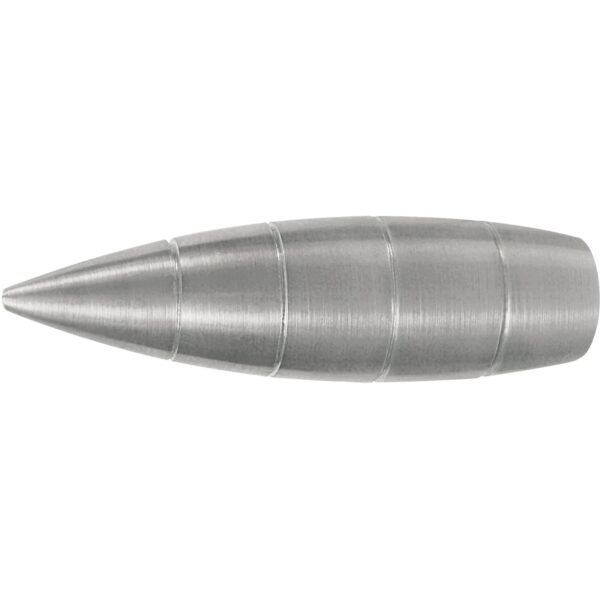 Mydeco Gardinenstange-Endstück Rillcardo Edelstahl-Optik Ø 1,6 cm