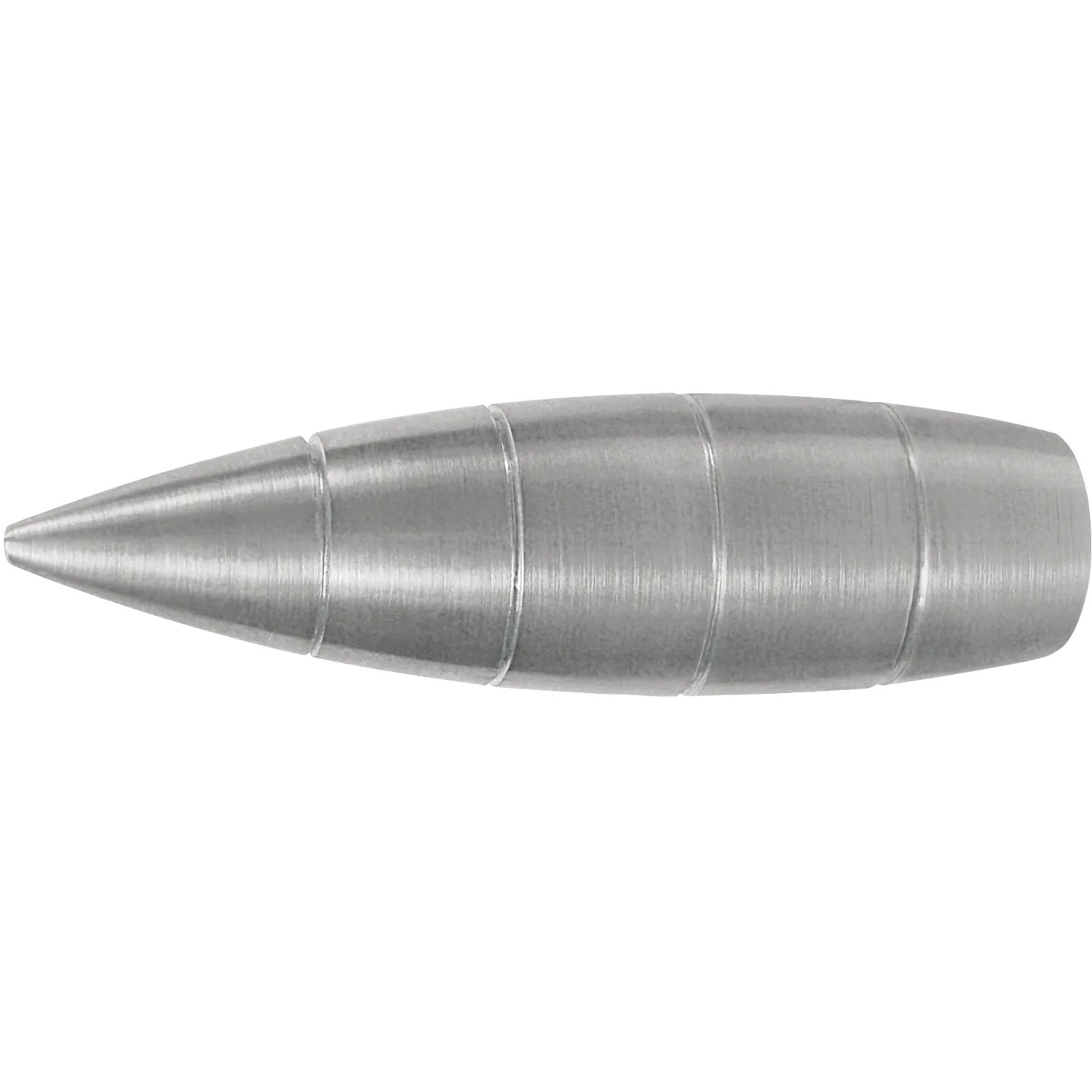 Mydeco Gardinenstange-Endstück Rillcardo Edelstahl-Optik Ø 1,6 cm
