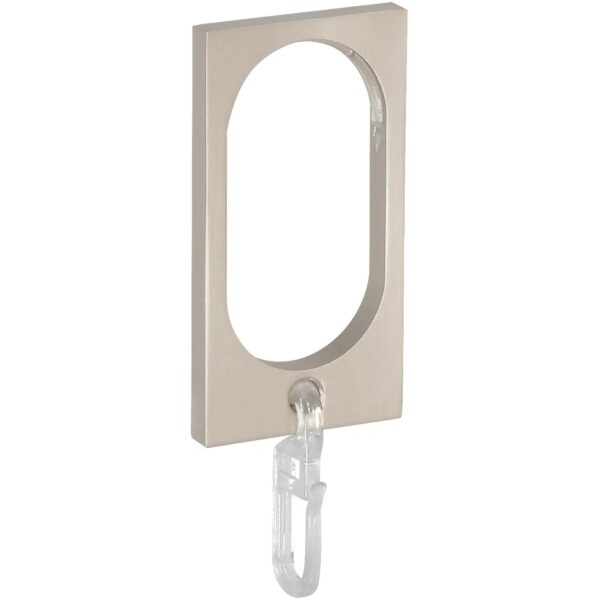 Mydeco Reckteckige Gardinen-Ringe Edelstahl-Optik 6 cm inkl. Gardinenhaken Mydeco Reckteckige Gardinen-Ringe Edelstahl-Optik 6 cm inkl. Gardinenhaken