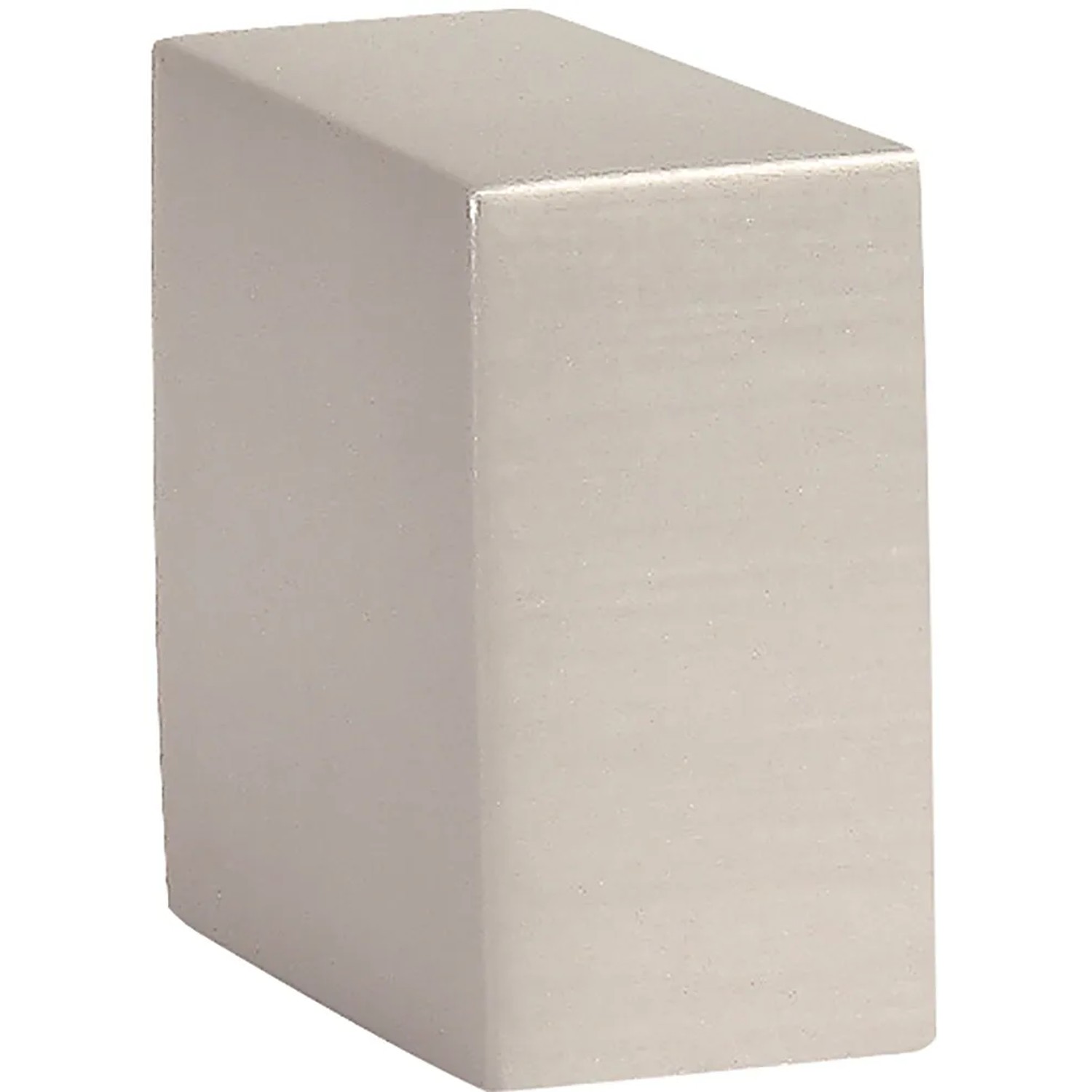 Mydeco Gardinenstange-Endstück End Edelstahl-Optik Ø 1,6 cm