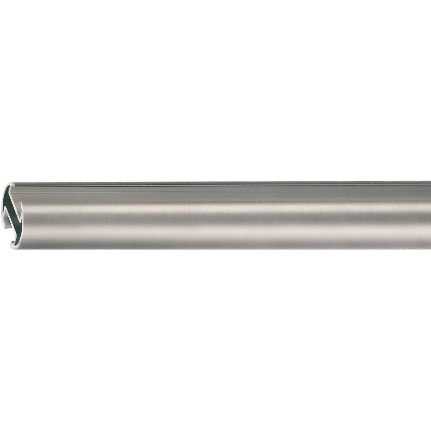 Mydeco Gardinenstange für Gleiter Edelstahl-Optik Ø 1,6 cm x 200 cm