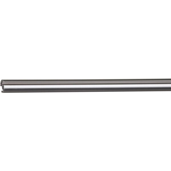 Mydeco Gardinenstange für Gleiter Edelstahl-Optik Ø 1,6 cm x 240 cm