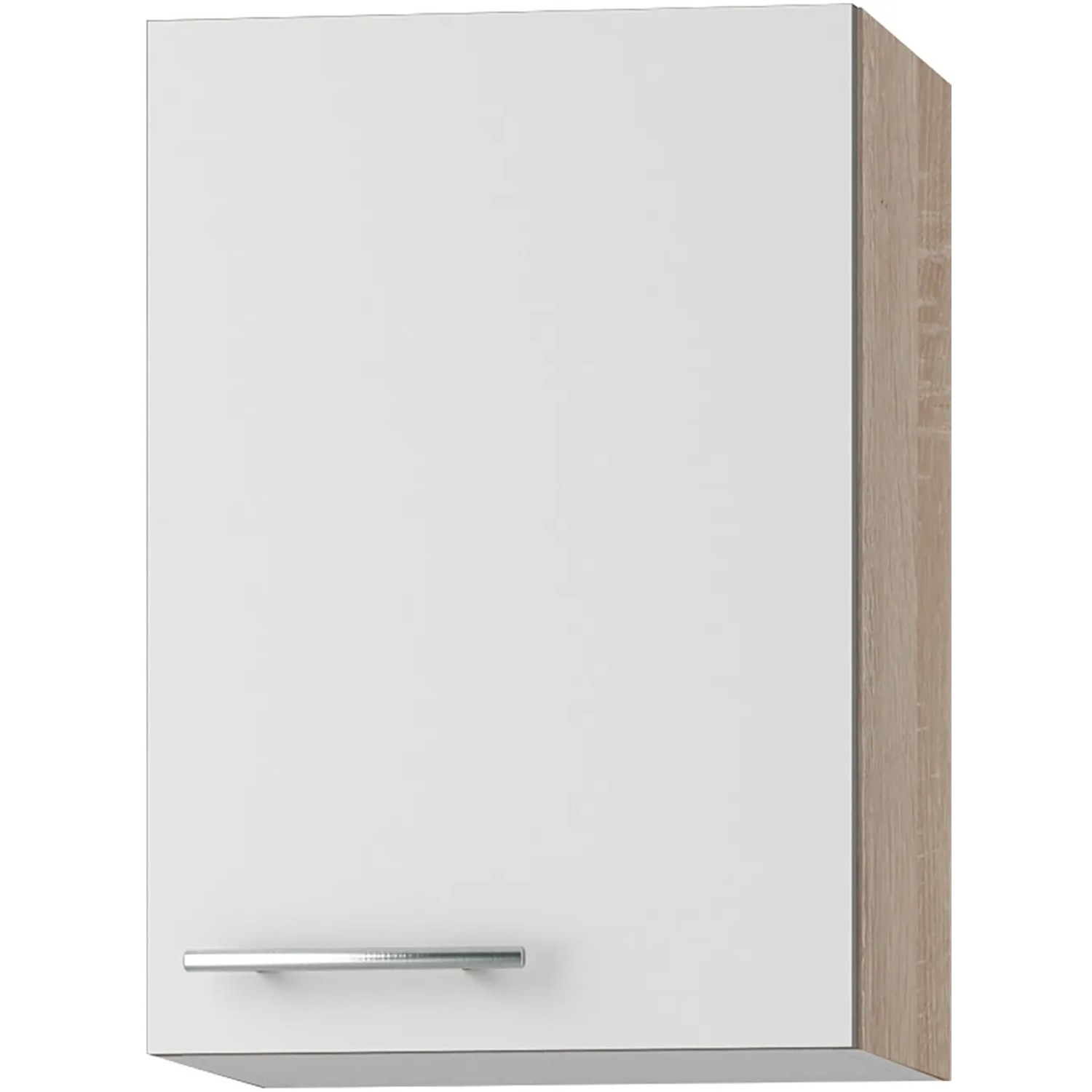 Optifit Küchen-Oberschrank Dakar286 40 cm x 57,6 cm x 34,6 cm Weiß-Eiche