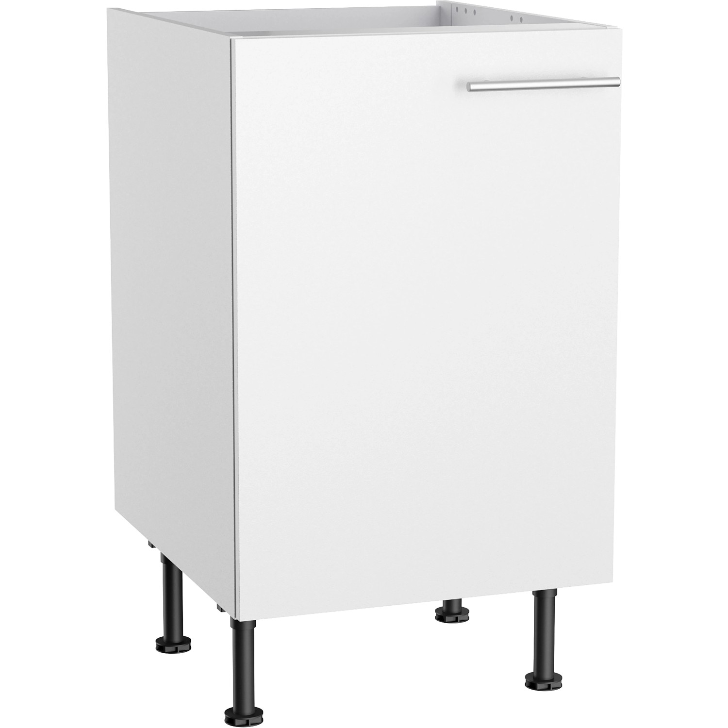 Optifit Küchen-Spülenunterschrank Bengt932 50 cm x 87 cm x 58,4 cm Weiß