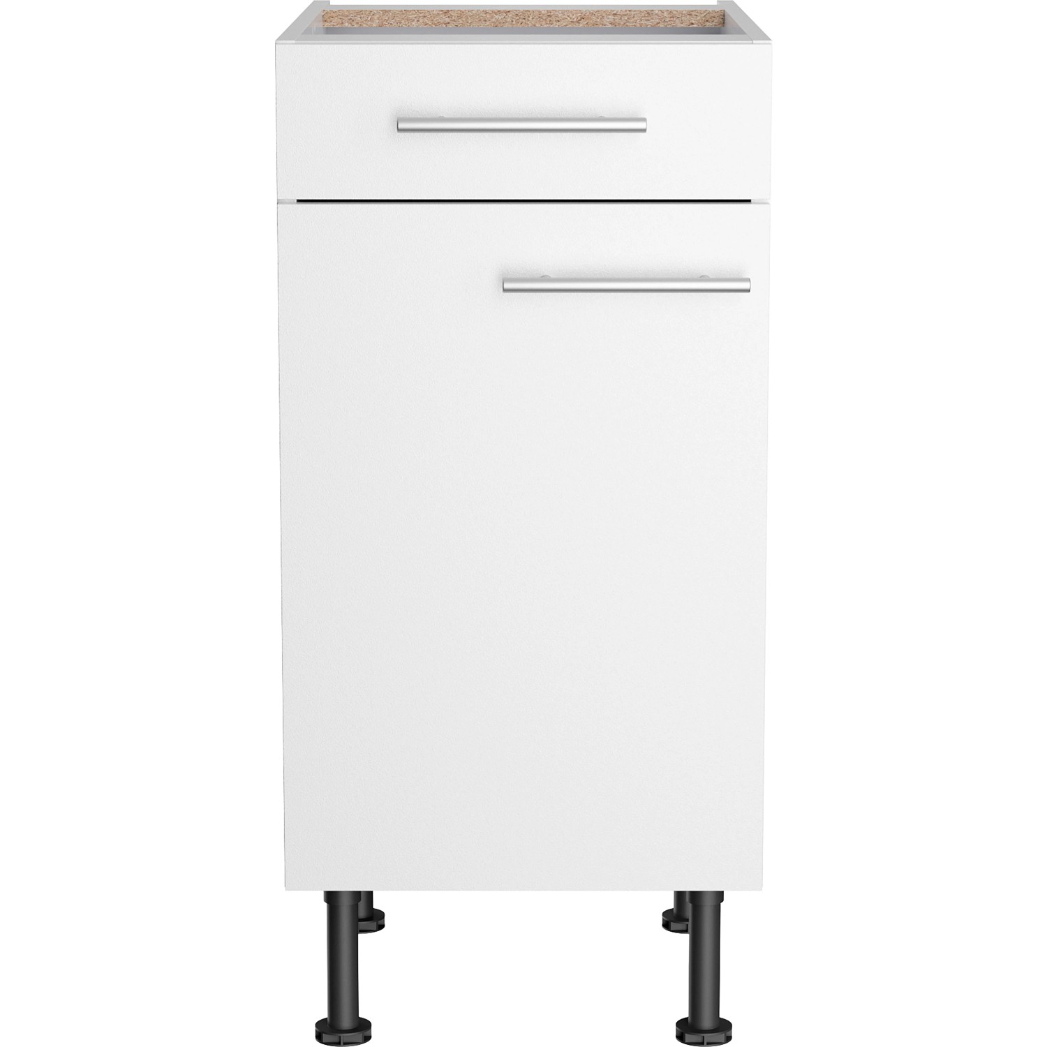 Optifit Küchen-Unterschrank Bengt932 40 cm x 87 cm x 58,4 cm Weiß