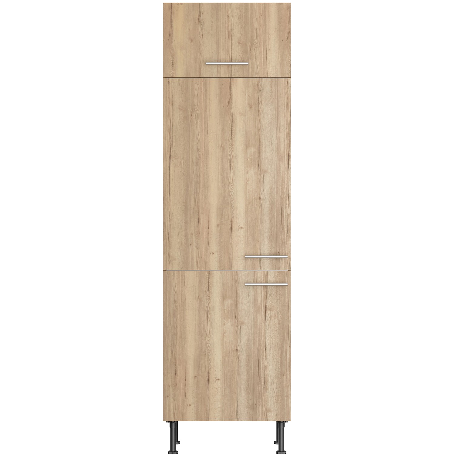 Optifit Küchen-Hochschrank für Kühlschr. Erik290 60cmx211,8cmx60cm WildEiche