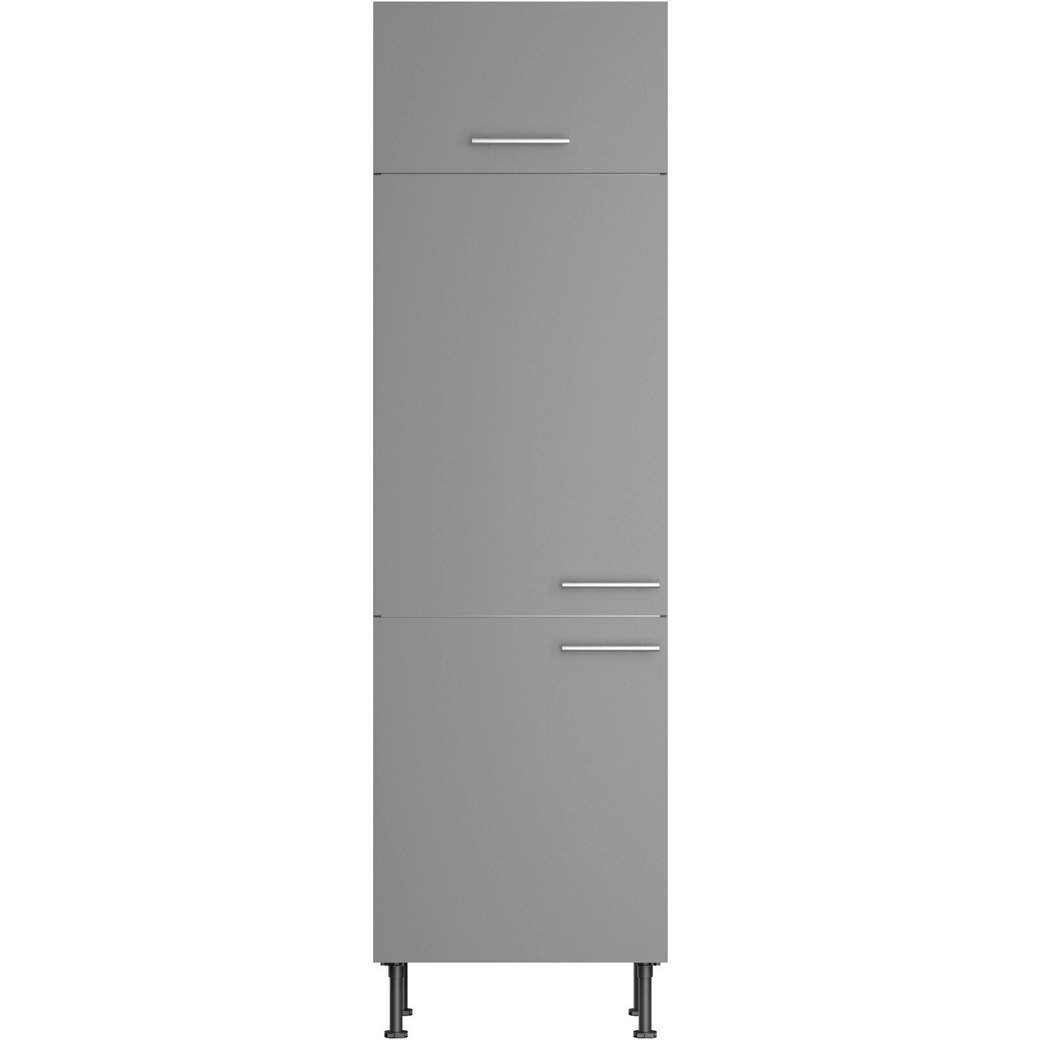 Optifit Küchen-Hochschrank für Kühlschr. Mats825 60x211,8x60cm Basaltgrau