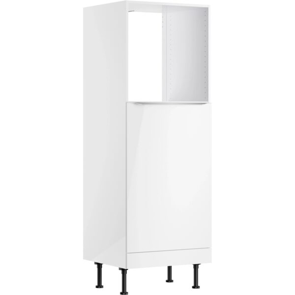 Optifit Küchen-Midischrank für Backofen und Kühlschrank Arvid986 60 cm Weiß
