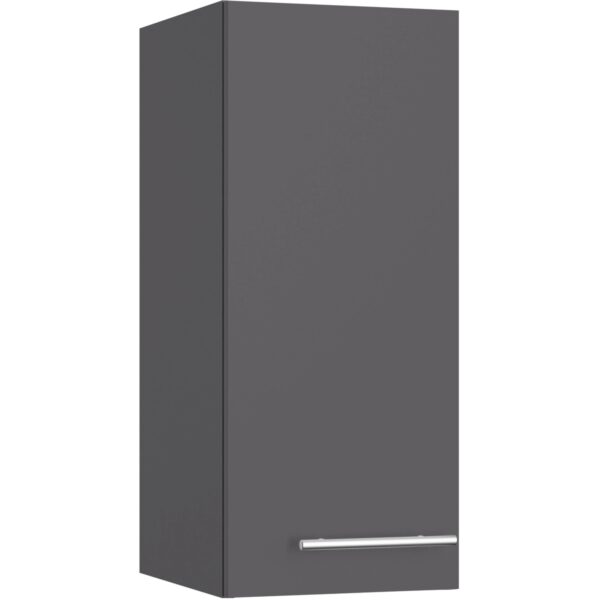 Optifit Küchen-Oberschrank Ingvar420 30 cm x 70,4 cm x 34,9 cm Anthrazit Matt
