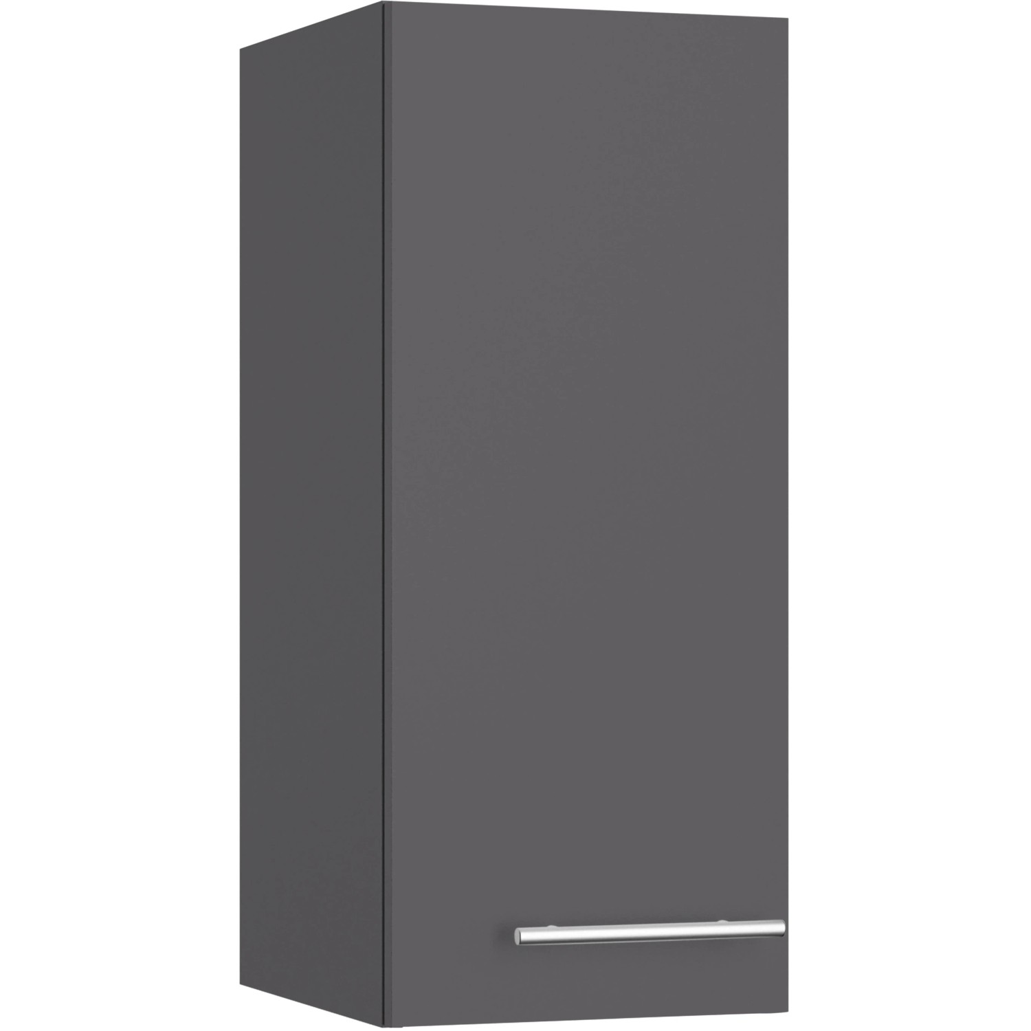 Optifit Küchen-Oberschrank Ingvar420 30 cm x 70,4 cm x 34,9 cm Anthrazit Matt