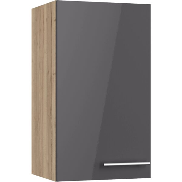 Optifit Küchen-Oberschrank Jonte984 40cm x 70,4cm x 34,9cm Anthrazit-Wildeiche Optifit Küchen-Oberschrank Jonte984 40cm x 70,4cm x 34,9cm Anthrazit-Wildeiche