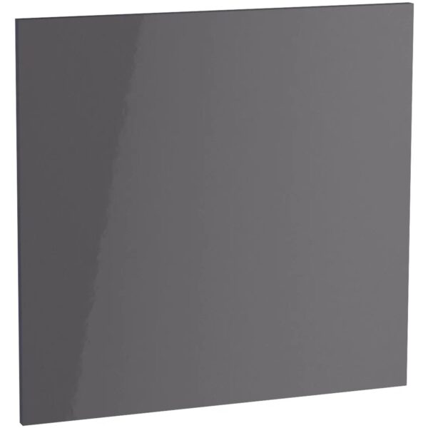 Optifit Tür für Geschirrspüler Jonte984 59,6 cm Anthrazit-Wildeiche