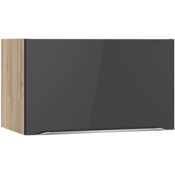 Optifit Küchen-Oberschrank Linus984 60cm x 35,2cm x 34,9cm Anthrazit-Wildeiche Optifit Küchen-Oberschrank Linus984 60cm x 35,2cm x 34,9cm Anthrazit-Wildeiche