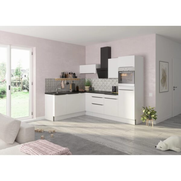 Optifit Winkelküche Optikoncept Arvid 270 cm Weiß Optifit Winkelküche Optikoncept Arvid 270 cm Weiß