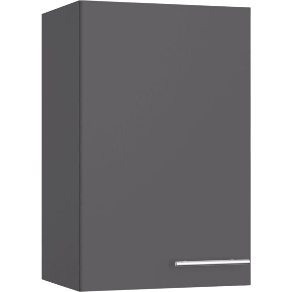 Optifit Küchen-Oberschrank Ingvar420 45 cm x 70,4 cm x 34,9 cm Anthrazit Matt