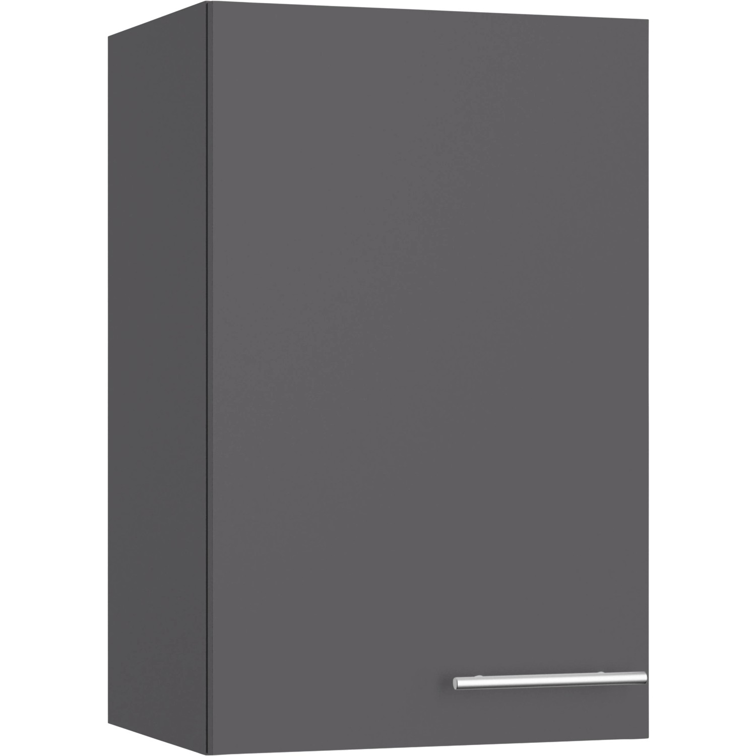 Optifit Küchen-Oberschrank Ingvar420 45 cm x 70,4 cm x 34,9 cm Anthrazit Matt
